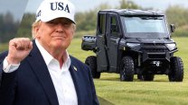 Trump má na greenu vlastní „Bestii“. Říká se jí „Golf Force One"