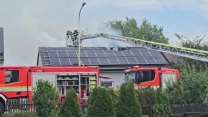 Požár střechy domu a fotovoltaiky způsobil na Olomoucku škodu osm milionů