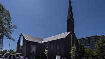Linka metra D povede mormonským centrem. Církev zde má velké plány